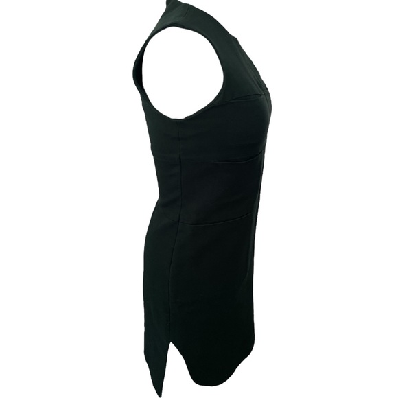 Carven Dexter Shift Dress dark green sleeveless cotton Sz: 40 Eur (US M / 12) - Picture 6 of 12